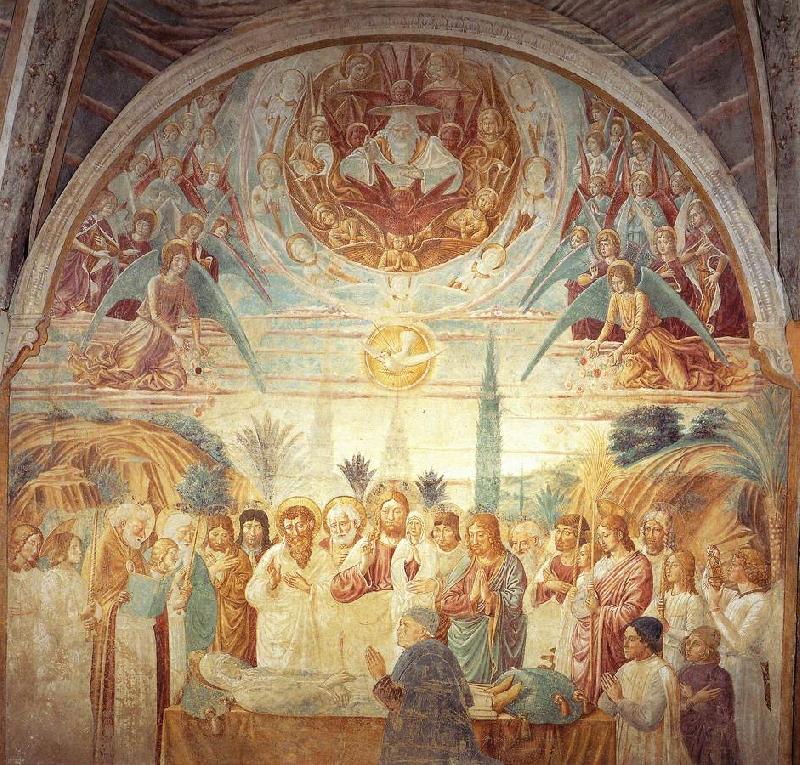 GOZZOLI, Benozzo Death of Mary gfh china oil painting image